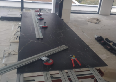 Impression von einer baustelle