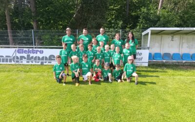 Neue Trikots für unsere E-Jugend – Danke an Elektro Hinnerkopf!